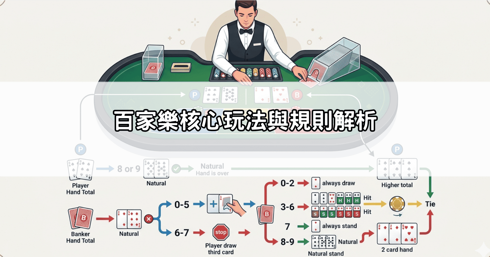 百家樂核心玩法與規則解析